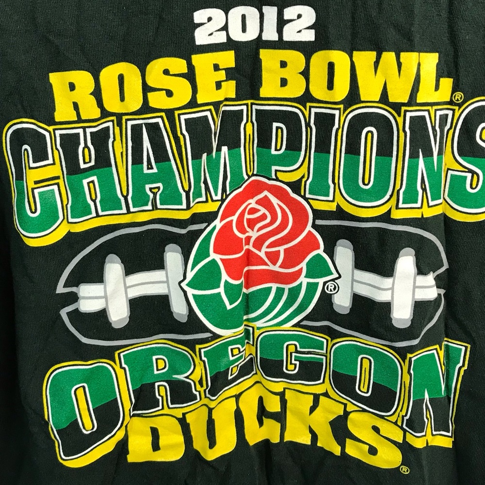 Rose Bowl 2012 Oregon Ducks Men's Shirt Large
